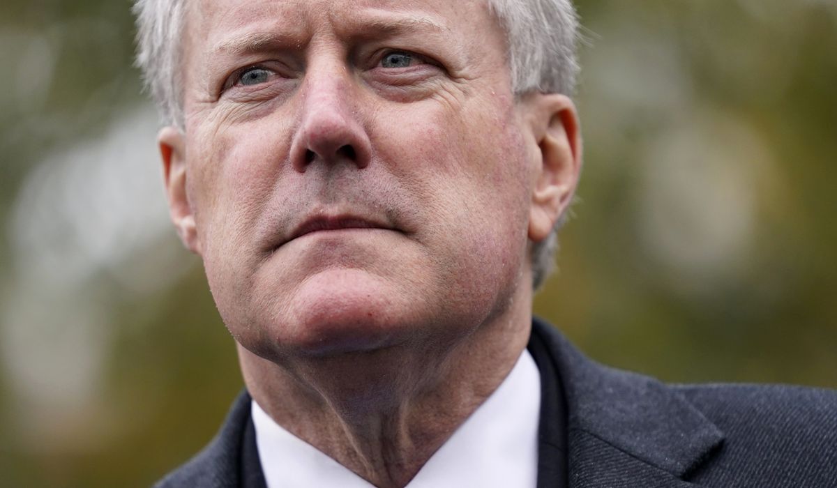 Mark Meadows tests positive for coronavirus: Reports 1