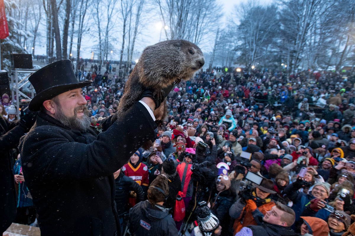 COVID-19 will keep Pennsylvania crowds away on Groundhog
Day 1