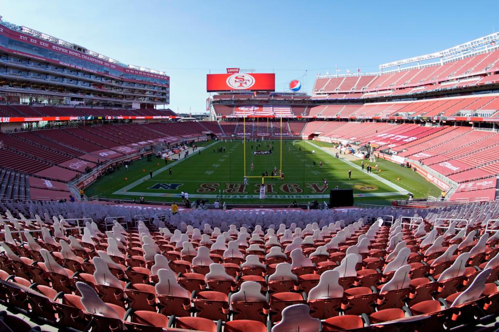 49ers may need temporary home because of new COVID-19
rules 1