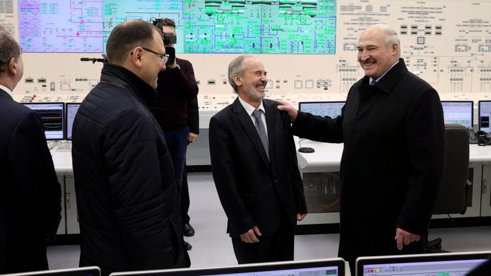 Belarus opens nuclear plant opposed by neighboring
Lithuania 1
