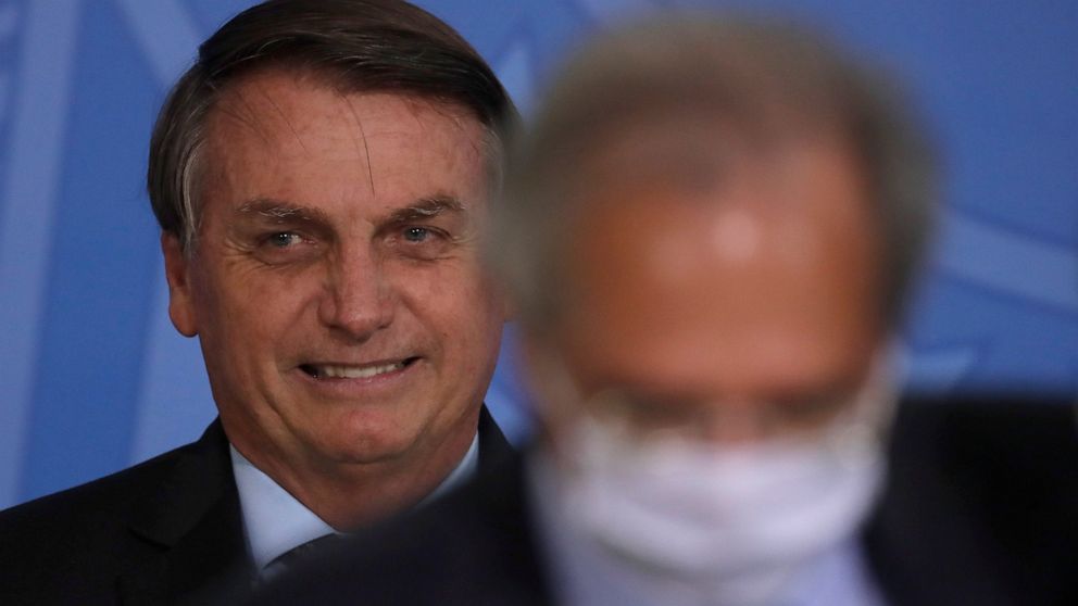 Brazil's president rejects COVID-19 shot, calls masks
taboo 1