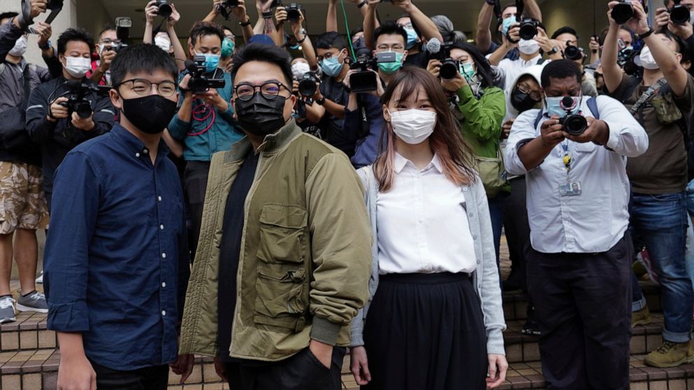 Hong Kong’s Joshua Wong to plead guilty to protest
charges 1