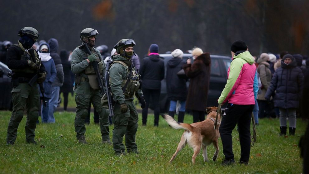 More than 300 detained by police in Belarus protests 1