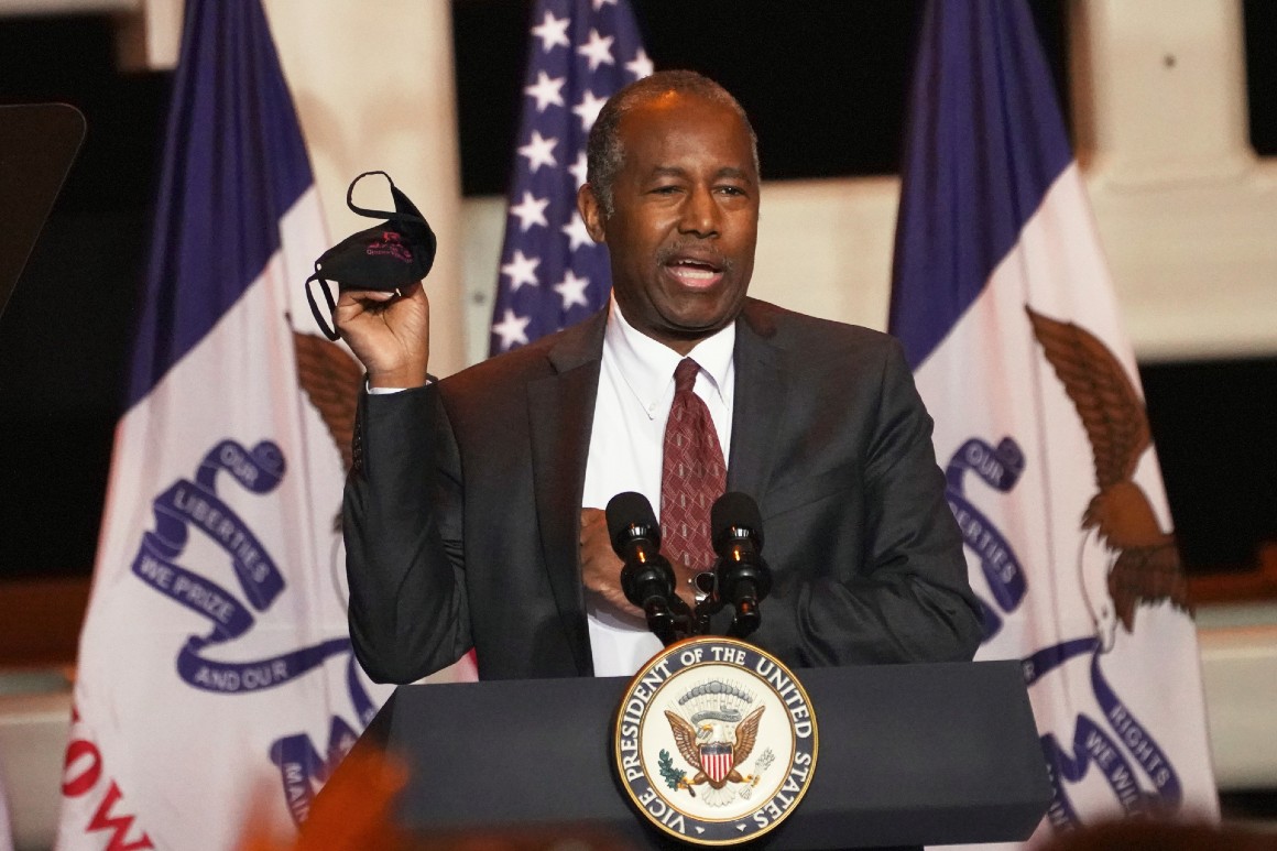 HUD's Ben Carson tests positive for coronavirus 1