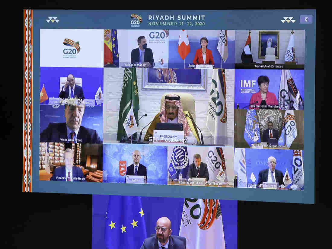 G-20 Summit Opens With Calls For United Response To
Pandemic 1