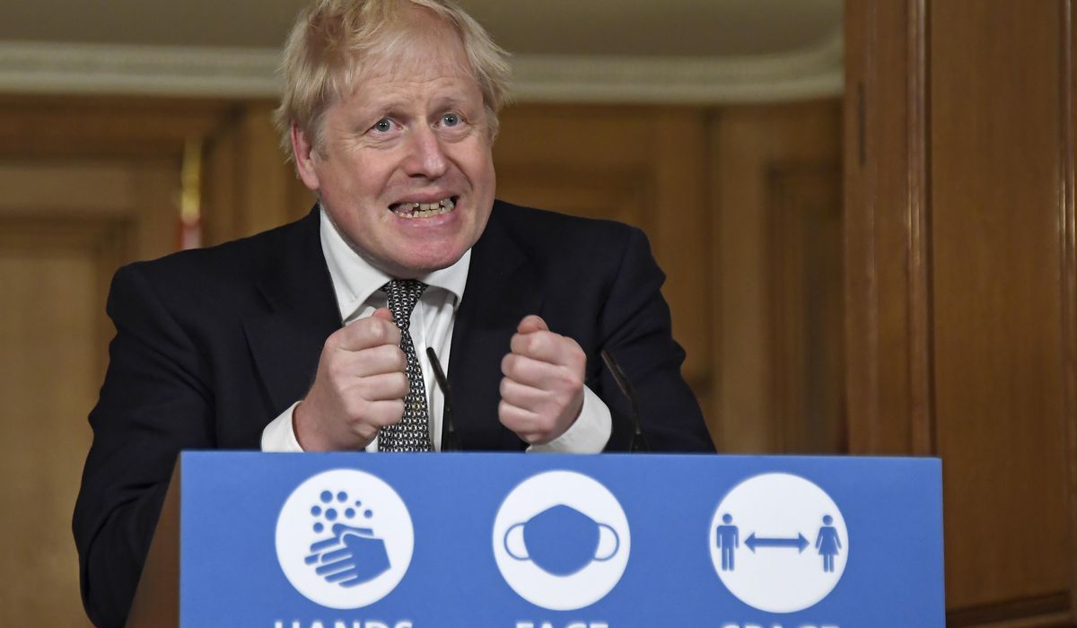 UK says 4-week coronavirus lockdown may have to last
longer 1