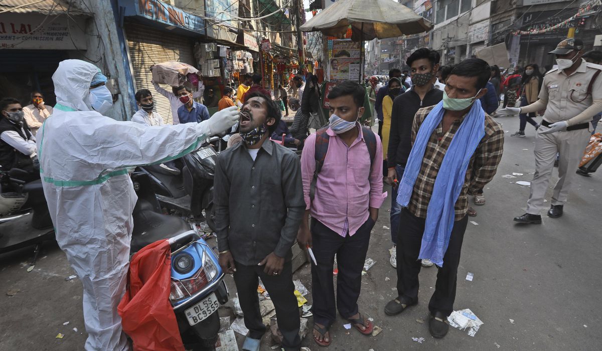 India's total number of coronavirus cases crosses 9
million 1