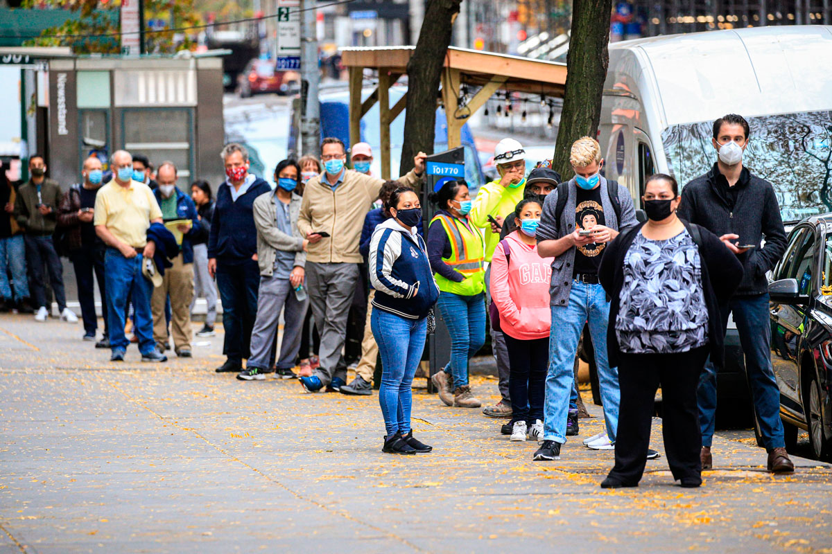 Fewer than half of Americans are very likely to comply with
another lockdown, polling shows 1
