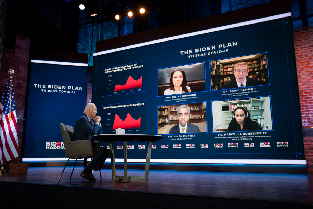 Biden reveals COVID-19 taskforce members ahead of Monday
meeting 1