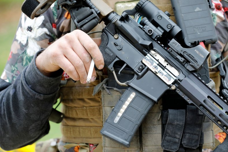 Virginia Police Chief Defends Accommodating Armed Boogaloo
Members at Open Carry Protest 1