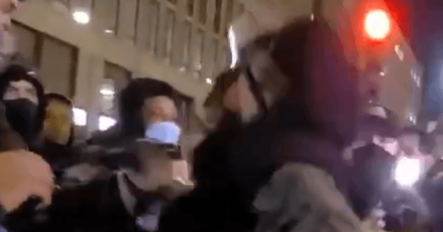 WATCH: Protester Assaults Videographer in DC 1