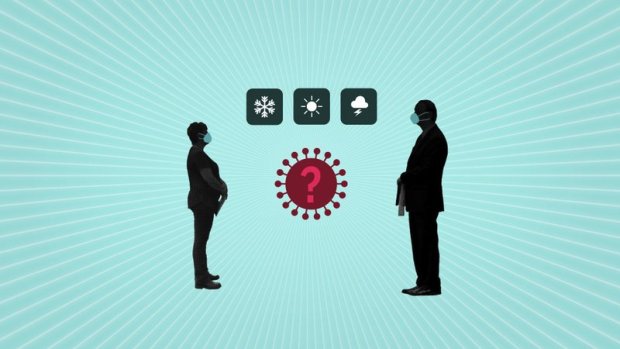Does weather affect the spread of the coronavirus
outside? 1