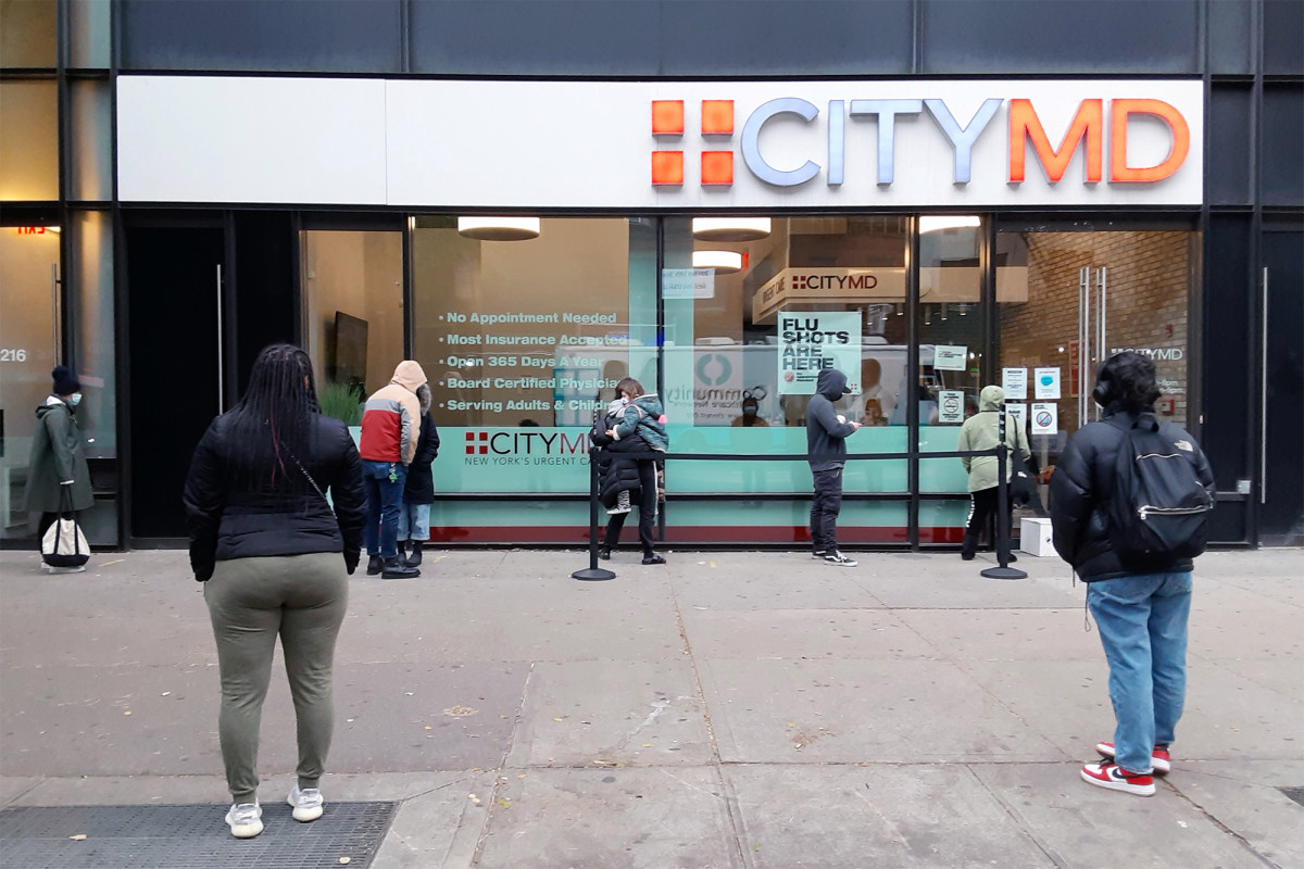 New York City’s COVID-19 positivity rate sees slight
increase 1