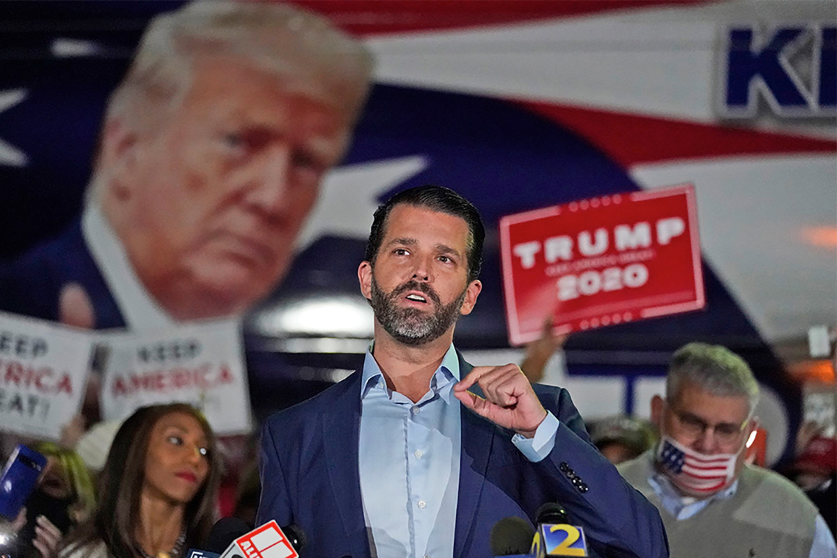Donald Trump Jr. tests positive for COVID-19 1