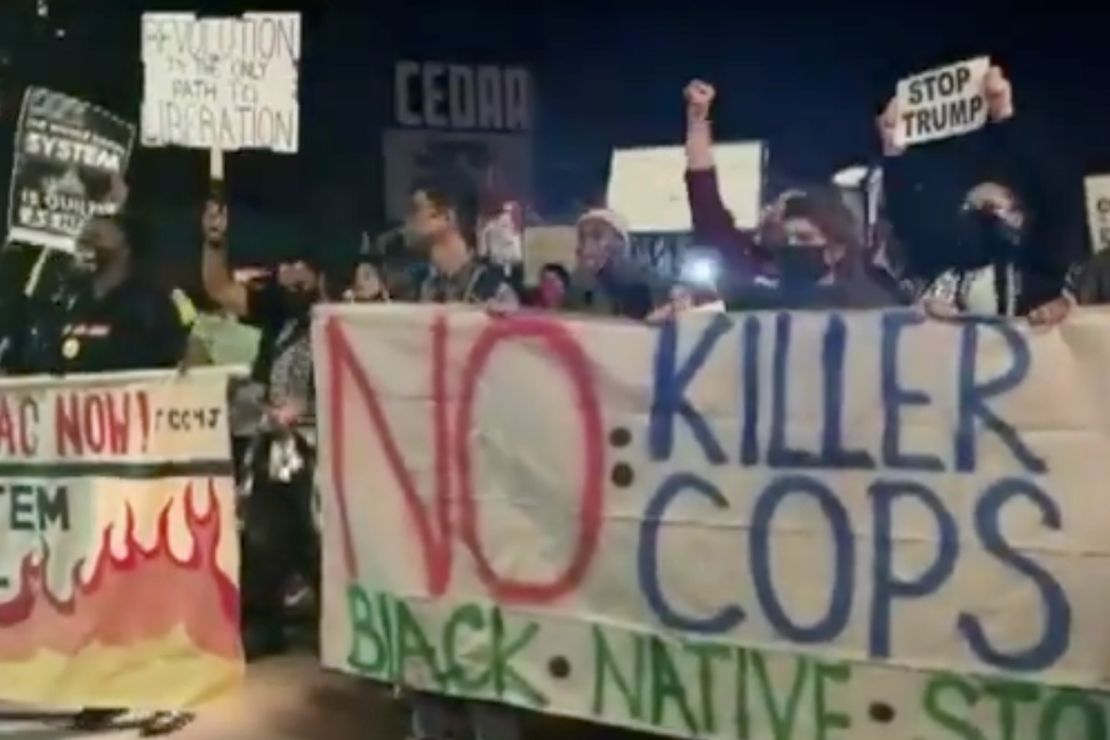 'America is Over': Hundreds Arrested in Minneapolis Protest
Against Trump 1