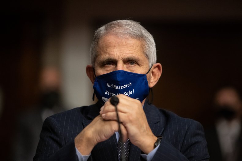 Fauci Optimistic About COVID-19 Vaccine, Says High-Risk
Could Get it in December 1