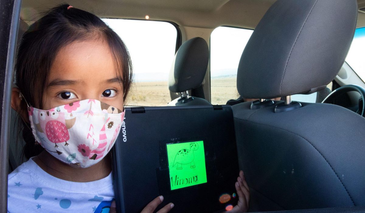 Navajo school, students fight to overcome amid
COVID-19 1