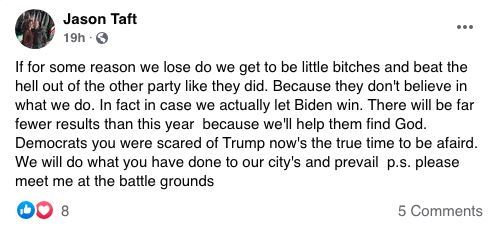Colorado police officer on leave after posting he wanted to
“beat the hell” out of Democrats 1
