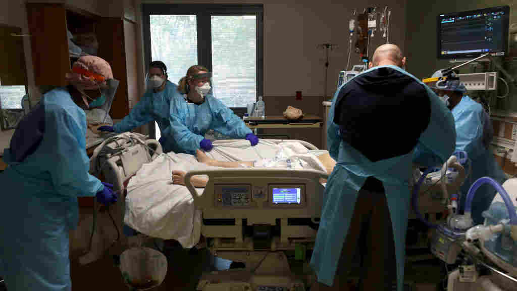 COVID-19 Hospitalizations Are Surging. Where Are Hospitals
Reaching Capacity? 1