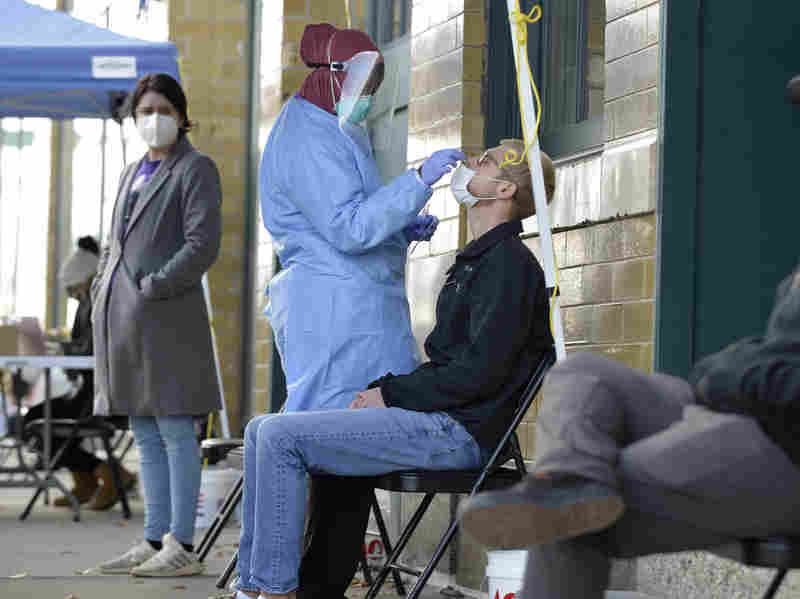COVID-19 Hospitalizations Surge In Dakotas: 'It's Like We
Opened Up A Spigot' 1
