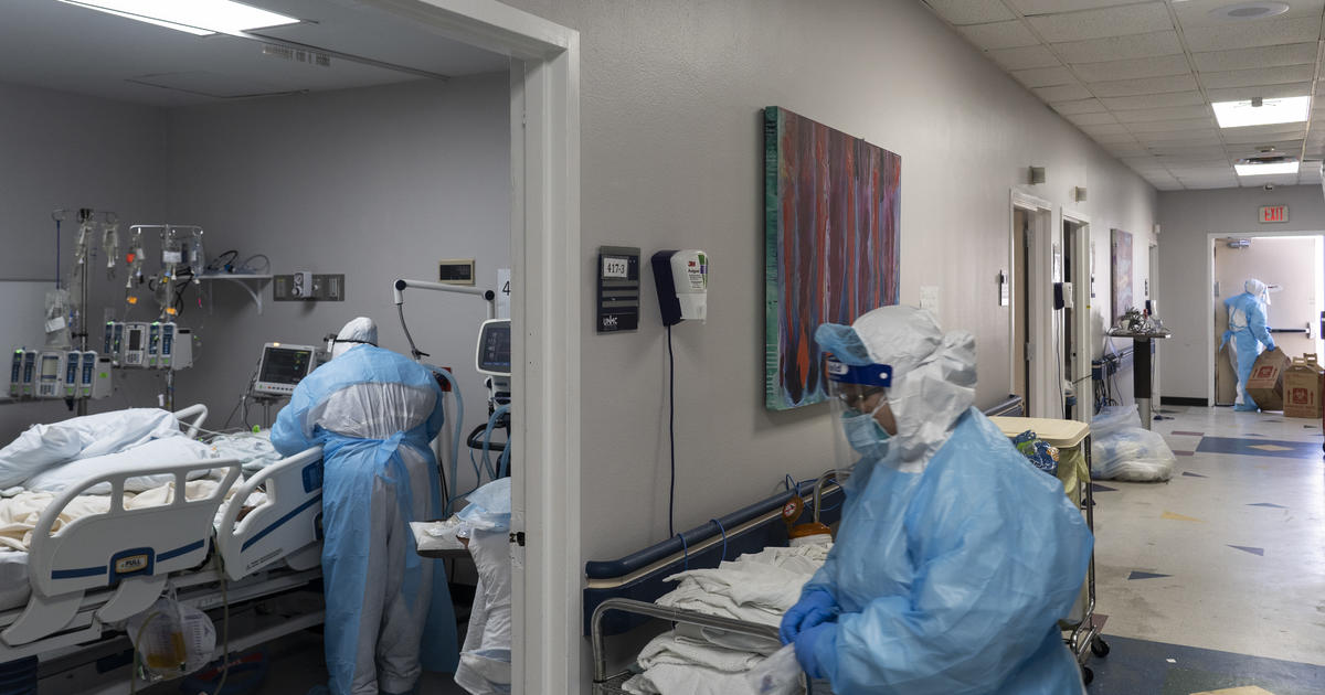 U.S. sets record for coronavirus hospitalizations with over
60,000 1