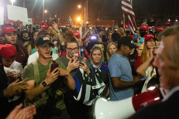 Protest erupts in Arizona as ballot counting
continues 1