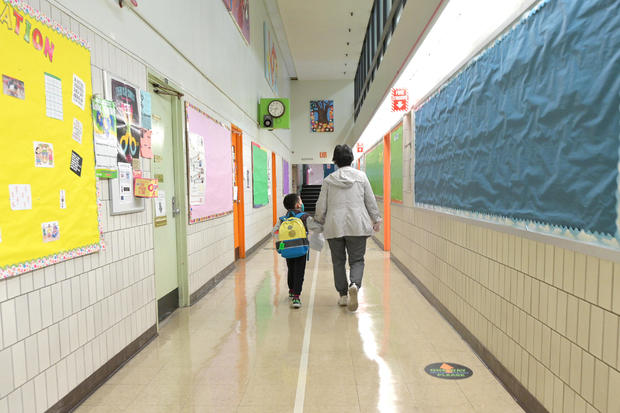 NYC schools may close "as early as Monday" as cases
spike 1