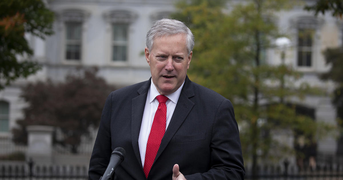 White House chief of staff tests positive for
COVID-19 1