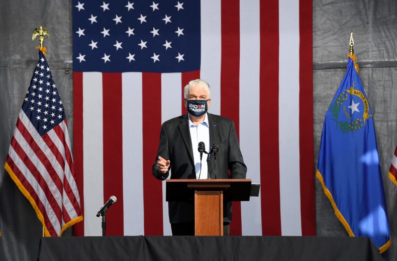 Nevada Governor Tests Positive for COVID-19, Cancels Public
Events 1