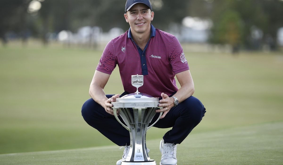Carlos Ortiz gets his first PGA Tour victory at Houston
Open 1