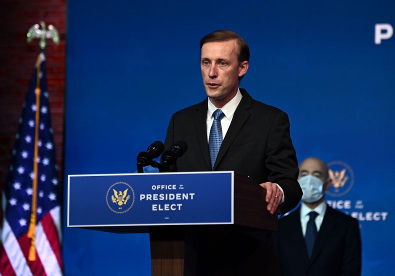 Joe Biden's NSA Nominee Says U.S. Would Send a Message to
China Over Coronavirus Response 1