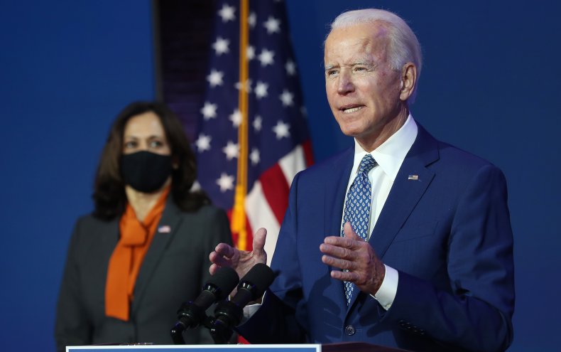 Joe Biden Calls on Americans to 'Step Up,' Wear a Mask and
Social Distance as COVID Spikes 1