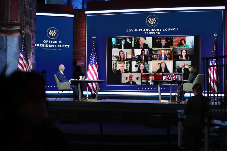 Biden Team Opposes COVID Adviser's 'Four-to-Six' Week
Lockdown Proposal 1