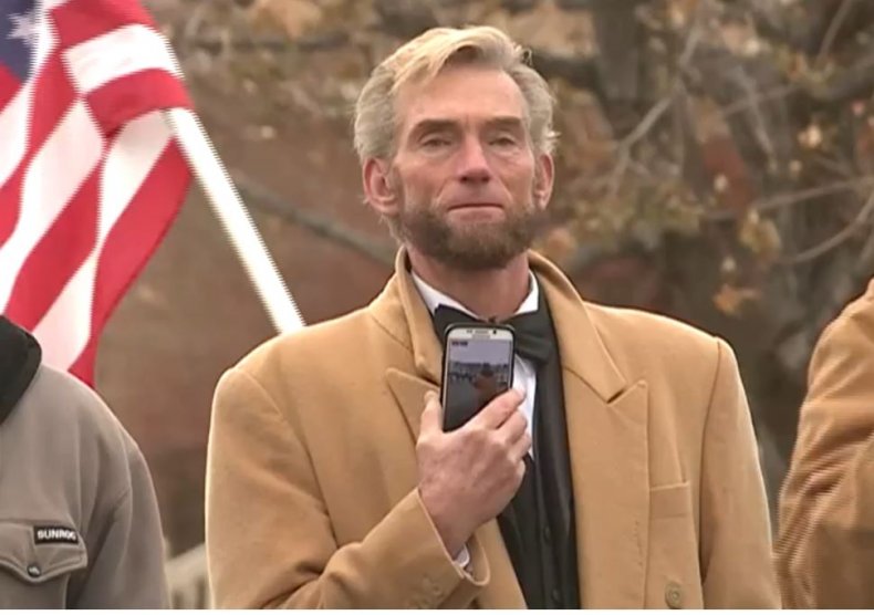 Abe Lincoln Is Alive, Well and Appearing in a Newscast on
COVID Mask Mandates, TikTok Says 1