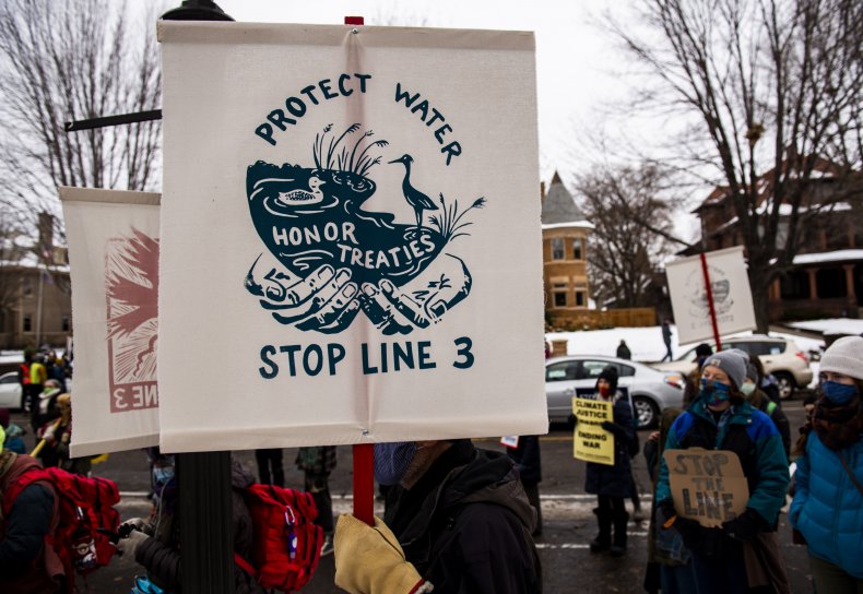 Minnesota Native American Tribes Ask Regulators to Stop
Pipeline Construction Over Increased COVID-19 Risk 1
