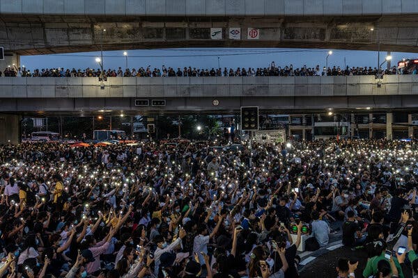 Almost Like Clockwork, Talk of a Military Coup Follows Thai
Protests 1