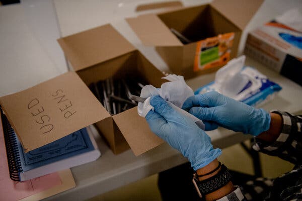 How Masks, Hand Sanitizer and Covid-19 Have Affected the
2020 Election 1