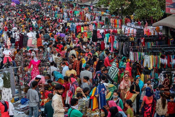 India's Coronavirus Infections Drop. A Second Wave May
Loom. 1