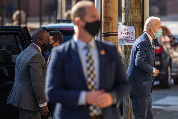 Biden Implores Trump to Confront Surging Coronavirus
Pandemic 1