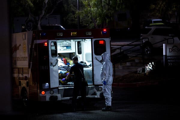 ‘It’s Traumatizing’: Coronavirus Deaths Are Climbing Once
Again 1