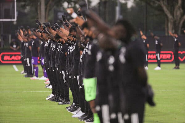 As M.L.S. Playoffs Open, Black Players Press for
Progress 1