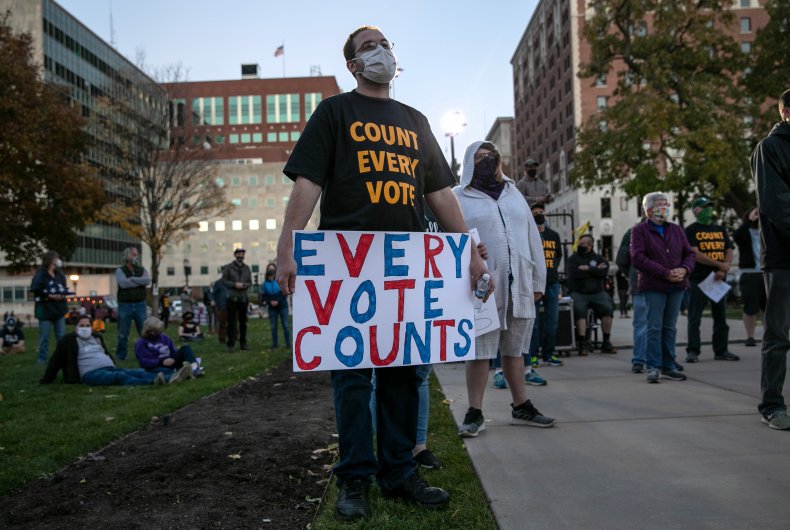 Detroit Chaplain Says Black Vote Will Not Be Deterred by
'Stop the Count' Protest: 'We've Gone From Picking Cotton to
Picking Presidents' 1