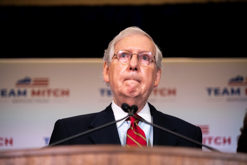 Mitch McConnell Says an Additional COVID-19 Relief Package
Needs to Be Done Before the End of the Year 1