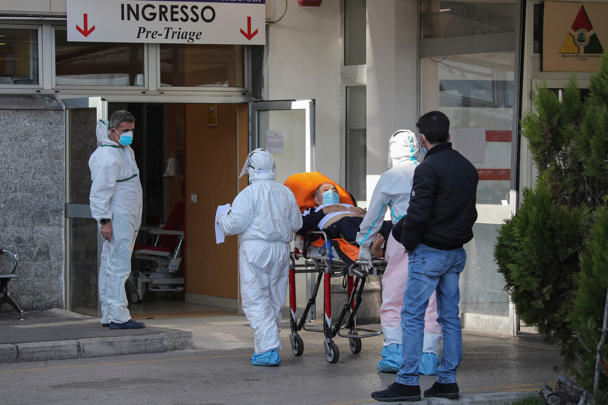 Italy shocked by video showing horrific conditions inside
COVID-19 hospital 1