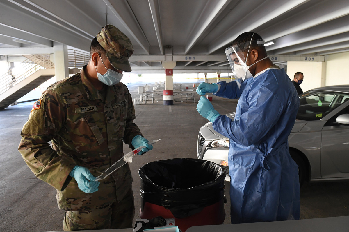 Nevada now has one COVID-19 case a minute, one death per two
hours 1