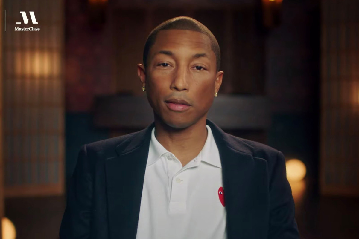 Pharrell is launching a new MasterClass on racism, social
justice 1
