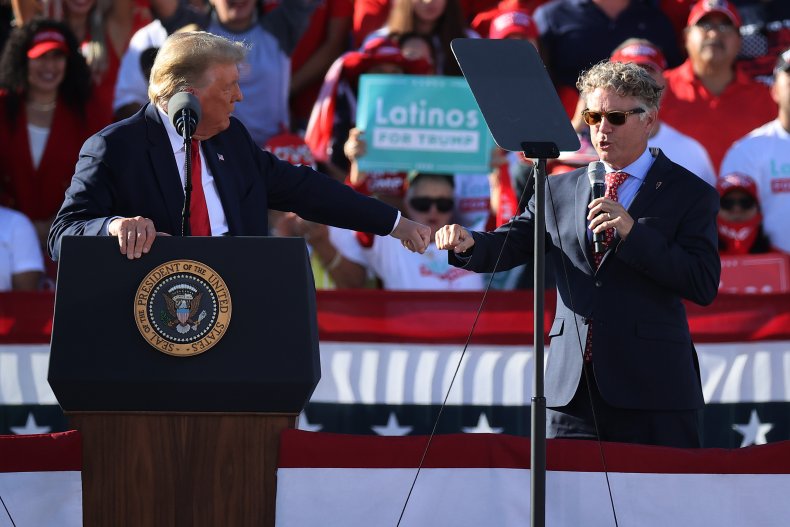'Woe is me': GOP Senator Rand Paul Impersonates Fauci, Urges
People Who Had COVID to Throw Out Their Masks and Party 1