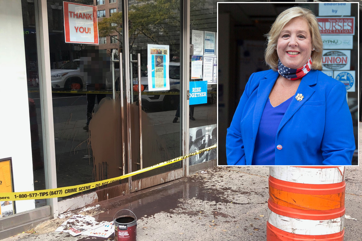 Cops probe vandalism of NY Assembylwoman Rebecca Seawright’s
office 1