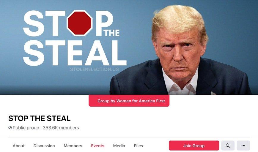 Facebook Censors Massive Pro-Trump Group Protesting
"Widespread Ballot Fraud" 1