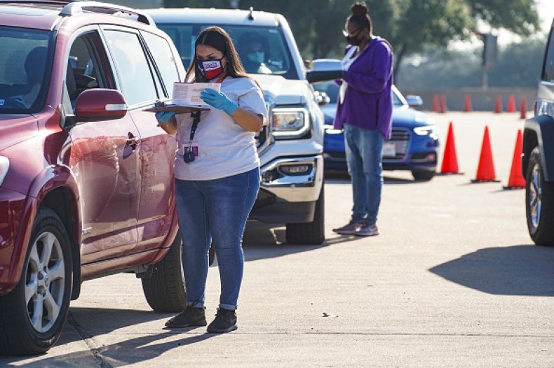 Protesters Gather For TX to 'Count Every Vote' as Court Set
to Make Ruling on 127,000 Drive-Thru Votes in One County 1